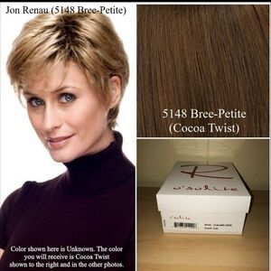 Jon Renau Bree-Petite Short Wig in Cocoa Twist
